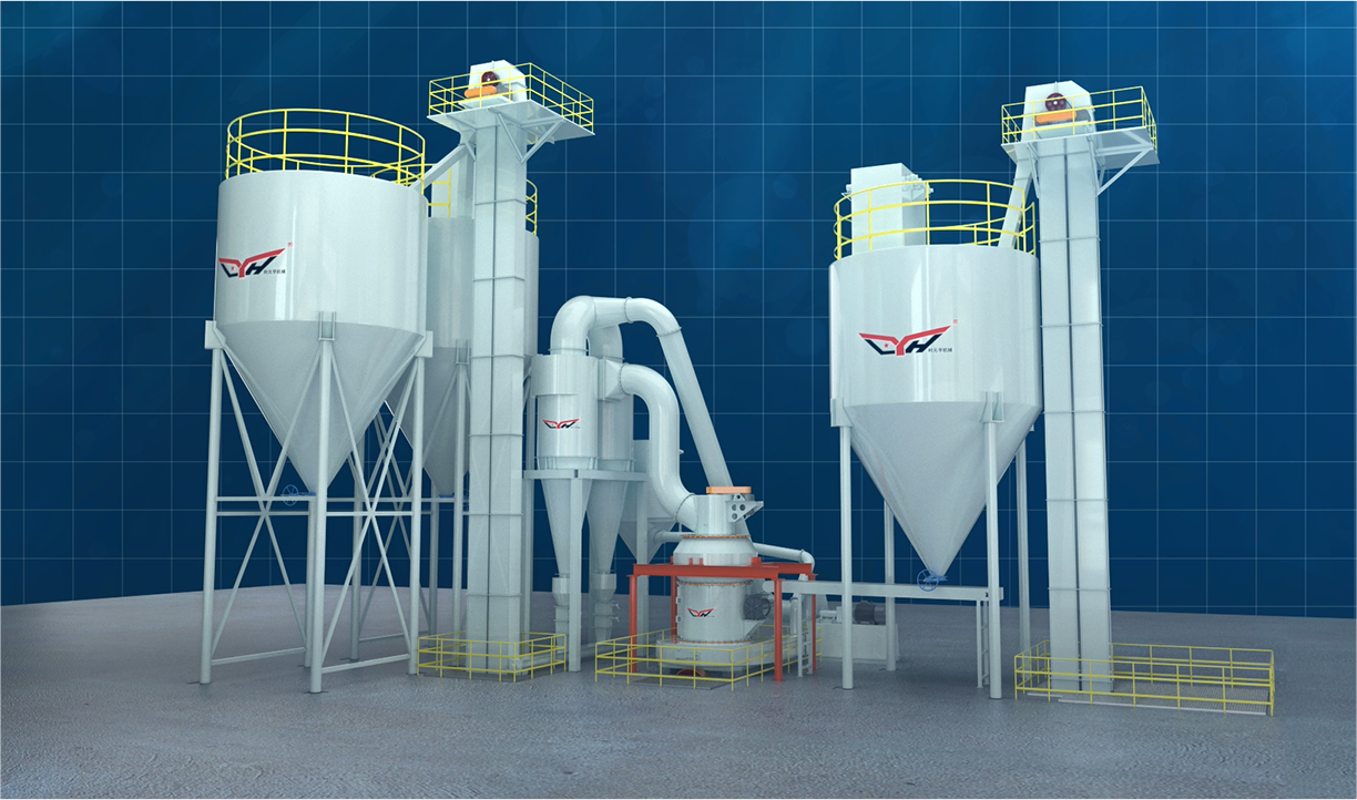 Lyh998 4 Roller Raymond slipande pendelfabrik